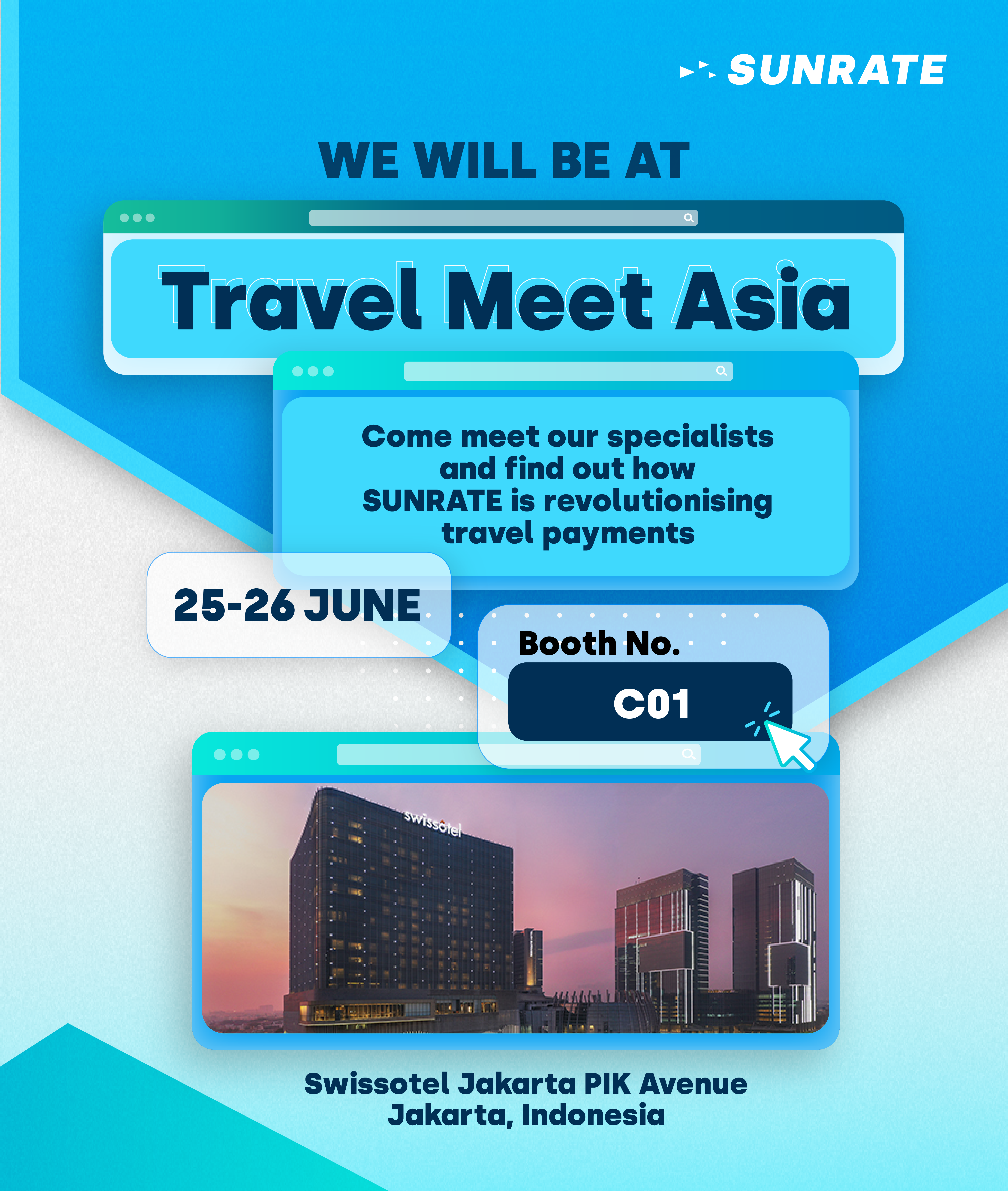 相约雅加达！寻汇SUNRATE即将亮相2025 Travel Meet Asia