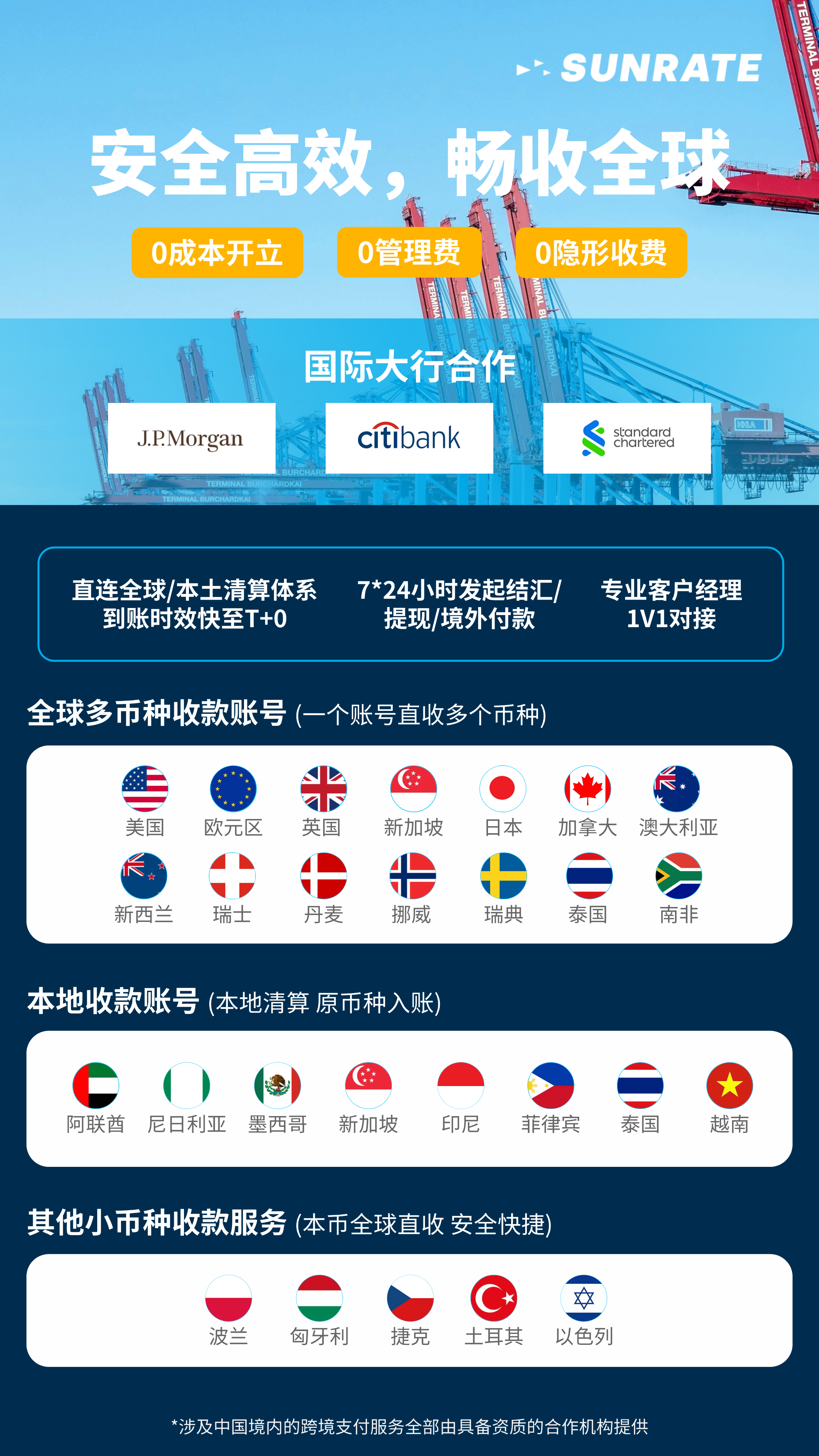 7*24小时实时入账？寻汇SUNRATE外贸收款体验再提升！